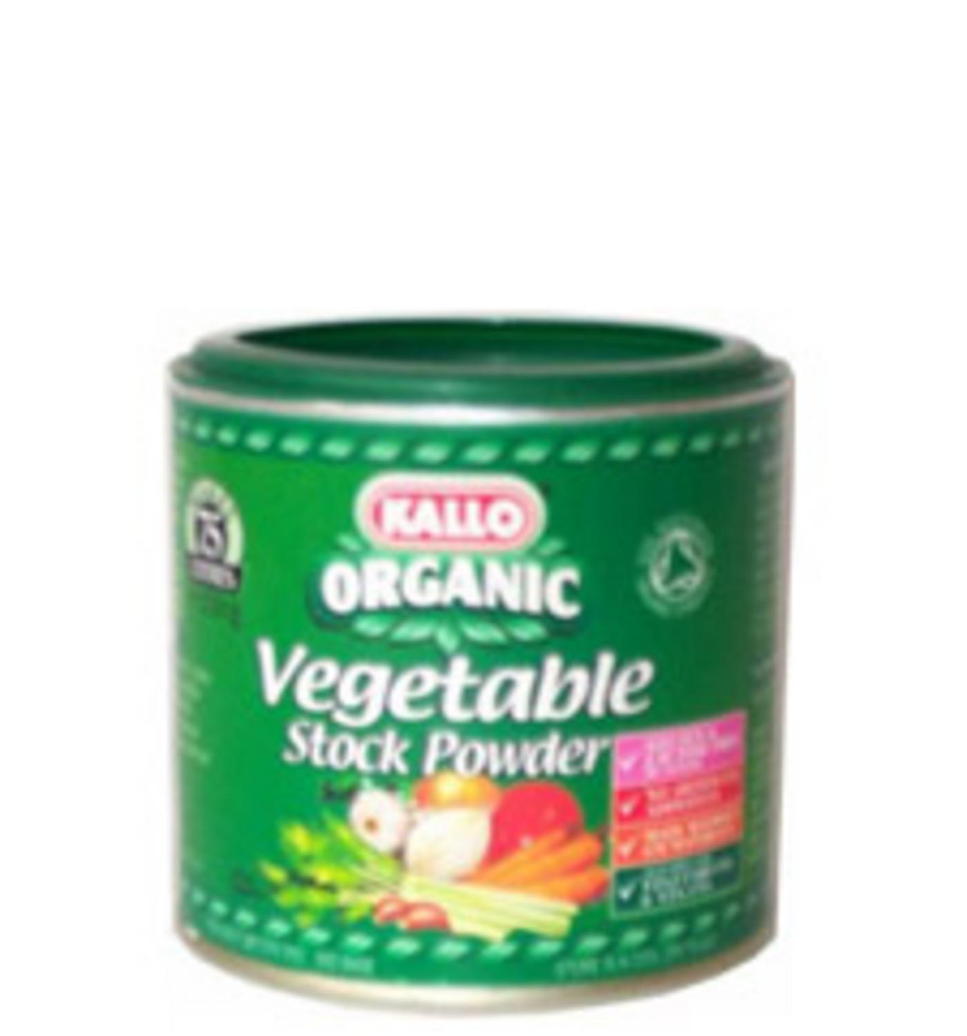Organic Vegetable Stock Powder in 100g from Kallo Foods