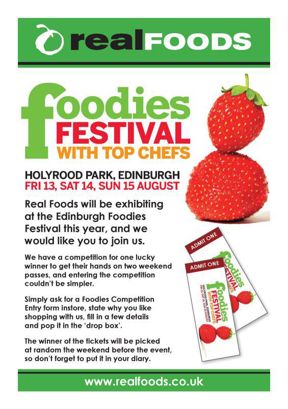 Join us at the Foodies Festival