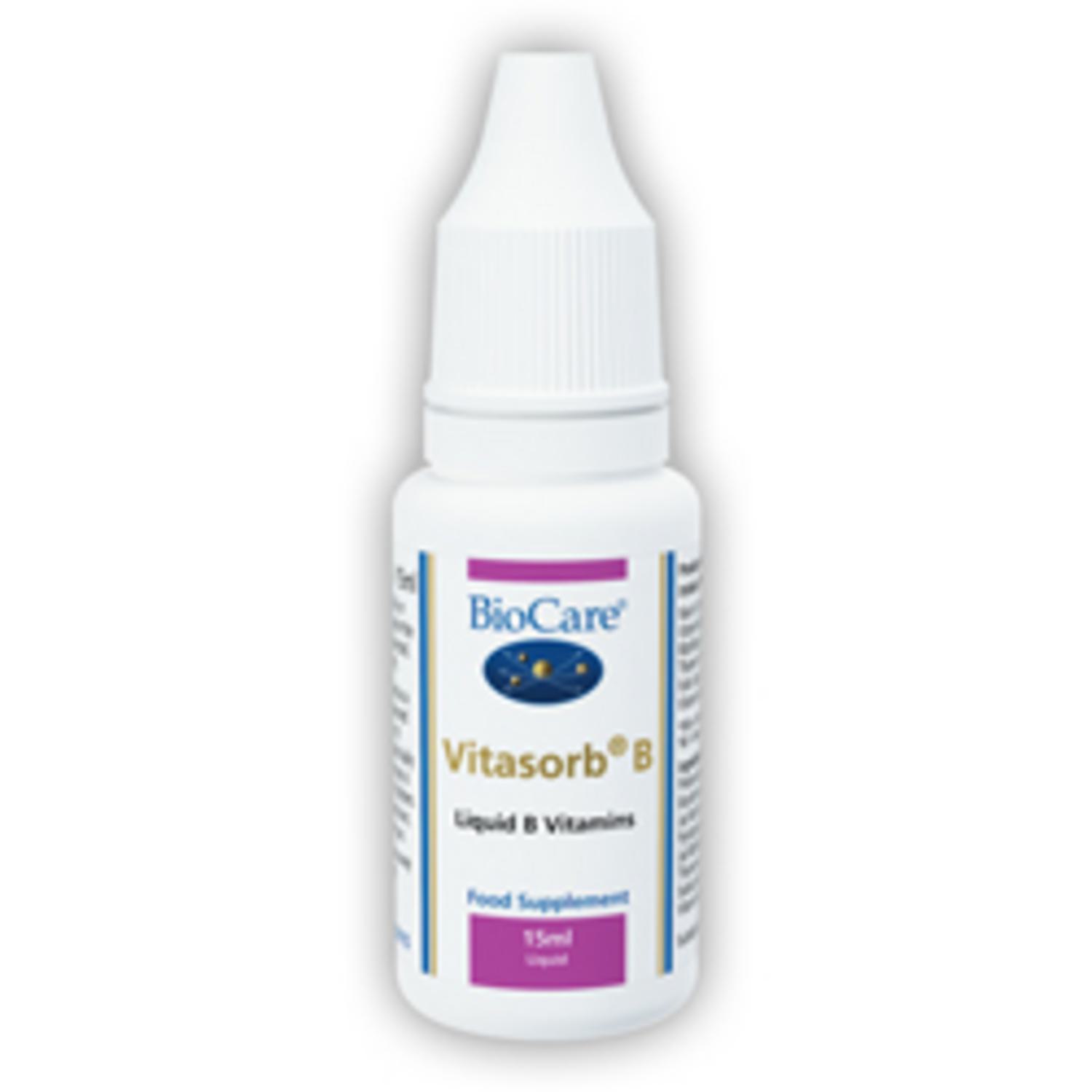 Vitasorb Vitamin B Vitasorb Liquid in 15ml from BioCare