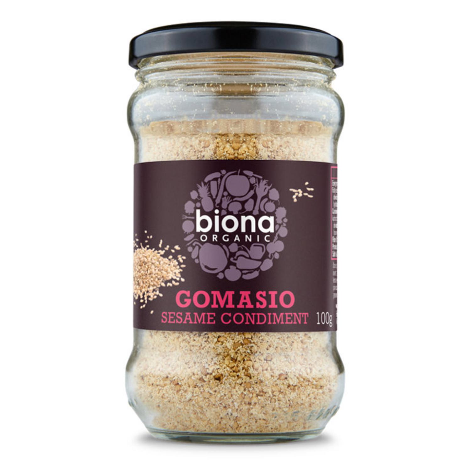 Organic Gomasio Sesame Salt in 100g from Biona
