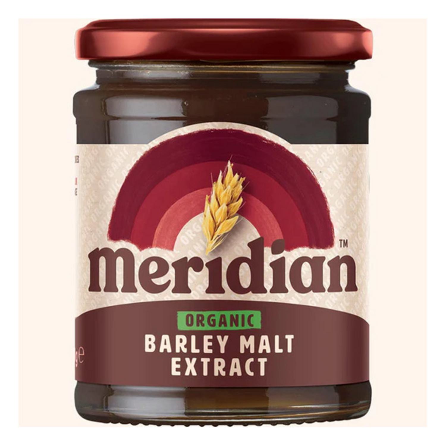 Organic Barley Malt Extract in 370g from Meridian