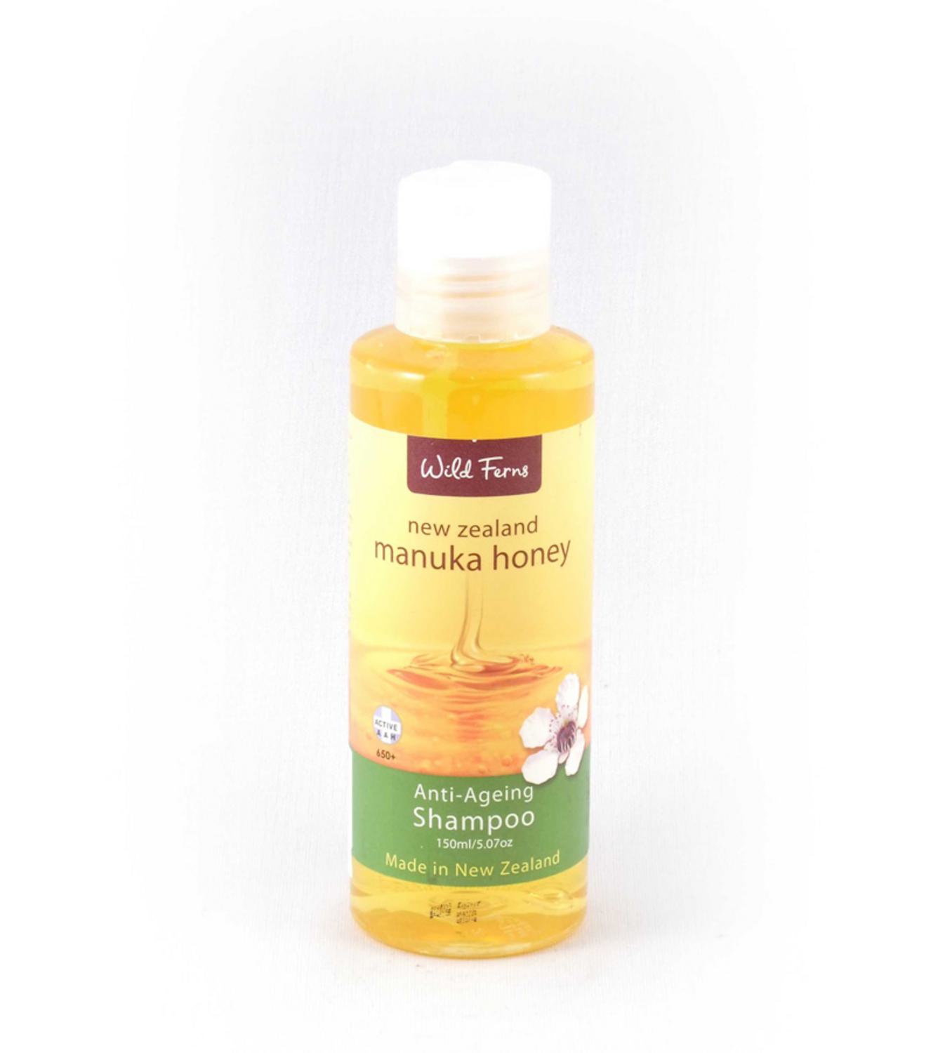 Manuka Honey Shampoo Anti Ageing in 150ml from Wild Ferns