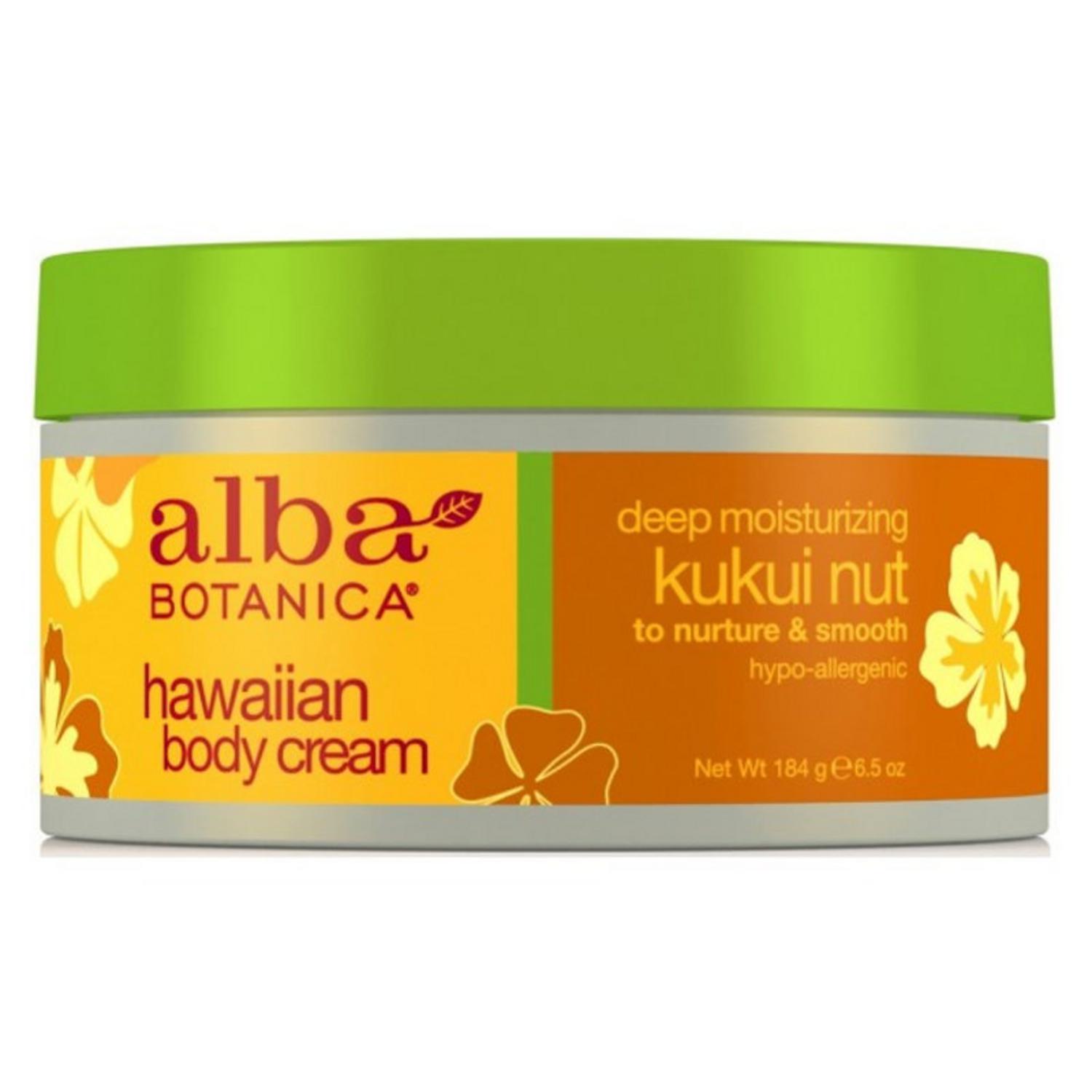 Kukui Nut Hand and Body Lotion in 180g pot from Alba Botanica