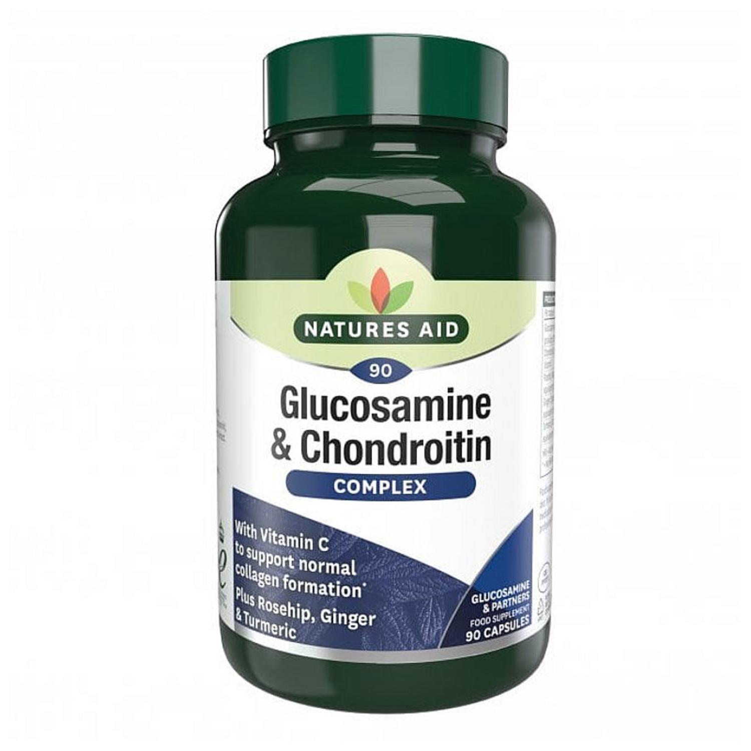 Glucosamine and Chondroitin Complex in 90capsules from Natures Aid
