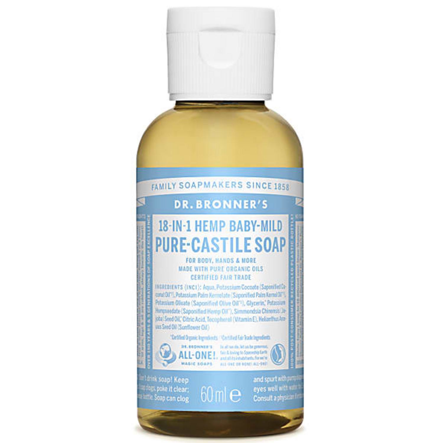 FairTrade Organic Aloe Vera BabyMild Castile Liquid Soap in 59ml from