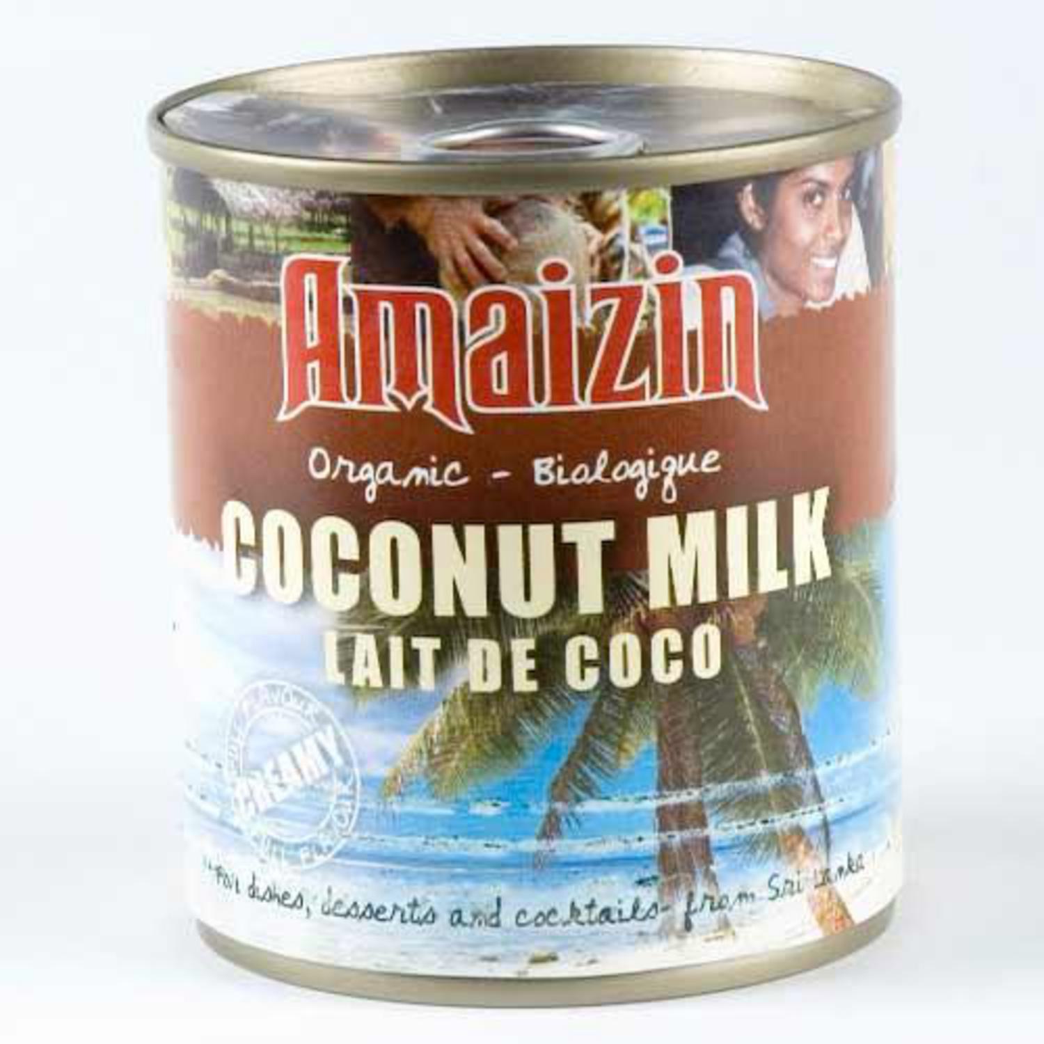 Organic Rich Coconut Milk in 200ml from Amaizin