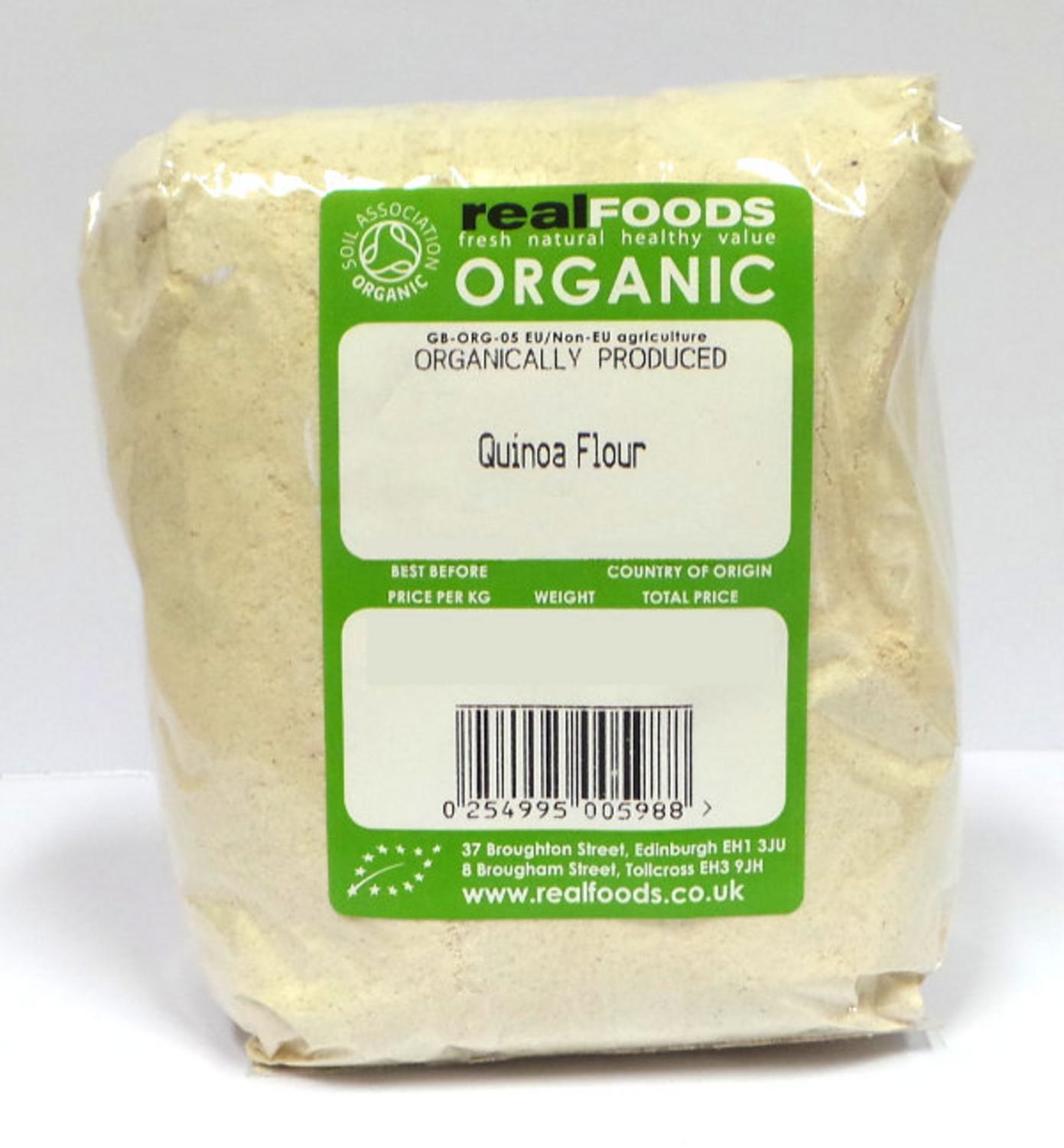 Organic Quinoa Flour from Real Foods Buy Bulk Wholesale Online