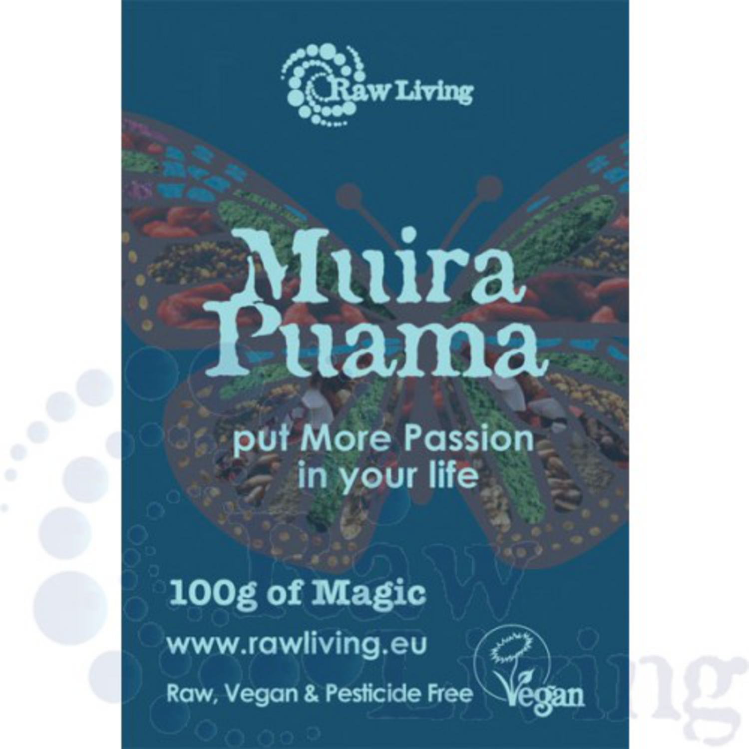 Muira Puama Powder in 100g from Raw Living