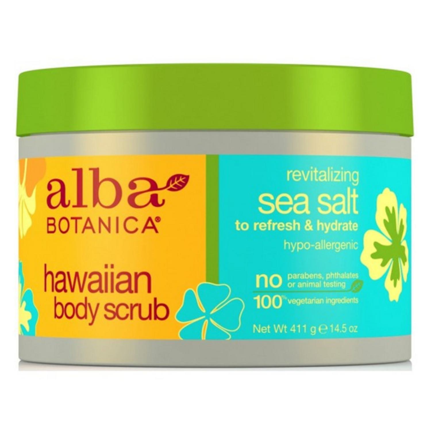 Sea Salt Body Scrub in 410g from Alba Botanica