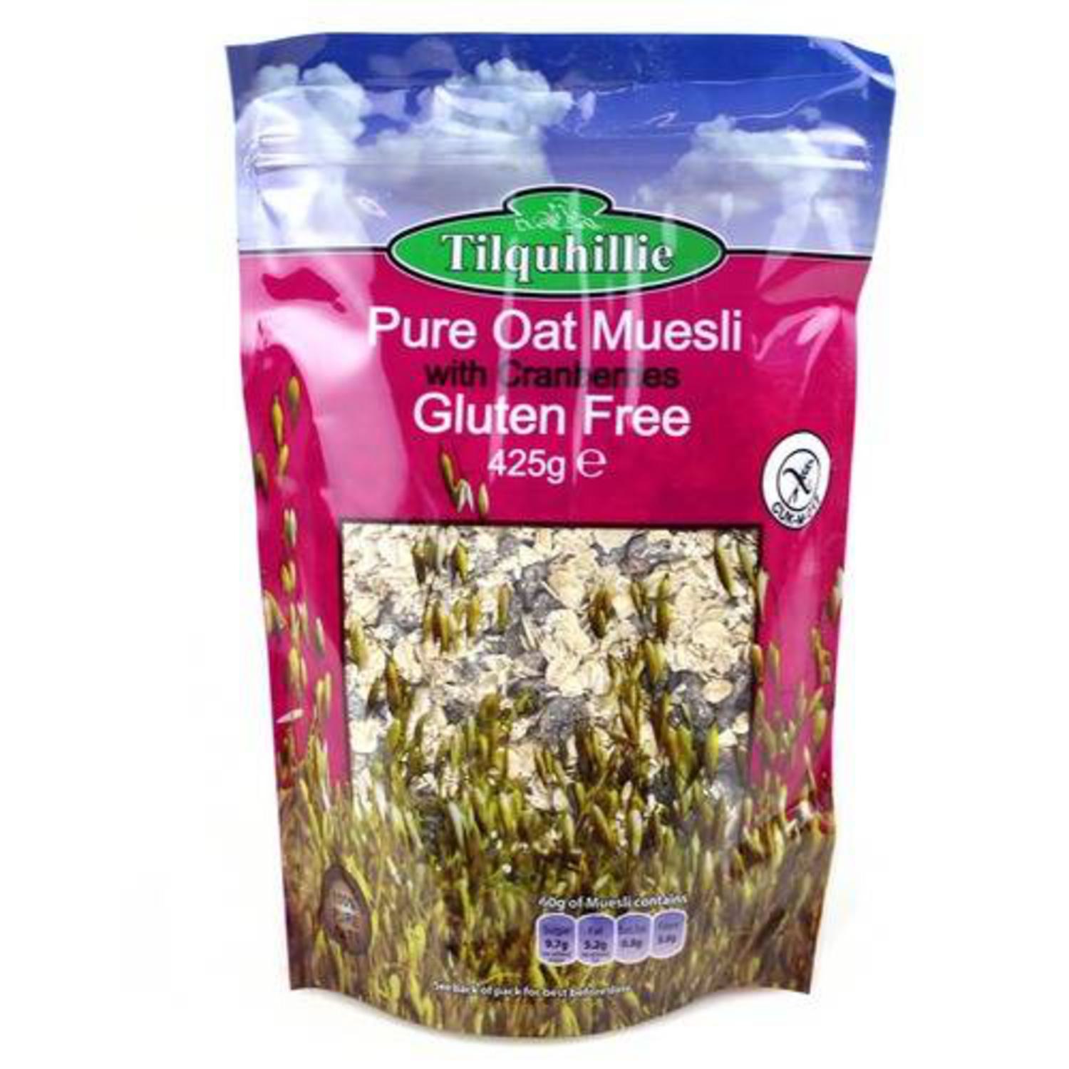 Oat Muesli with Cranberries in 425g from Tilquhillie