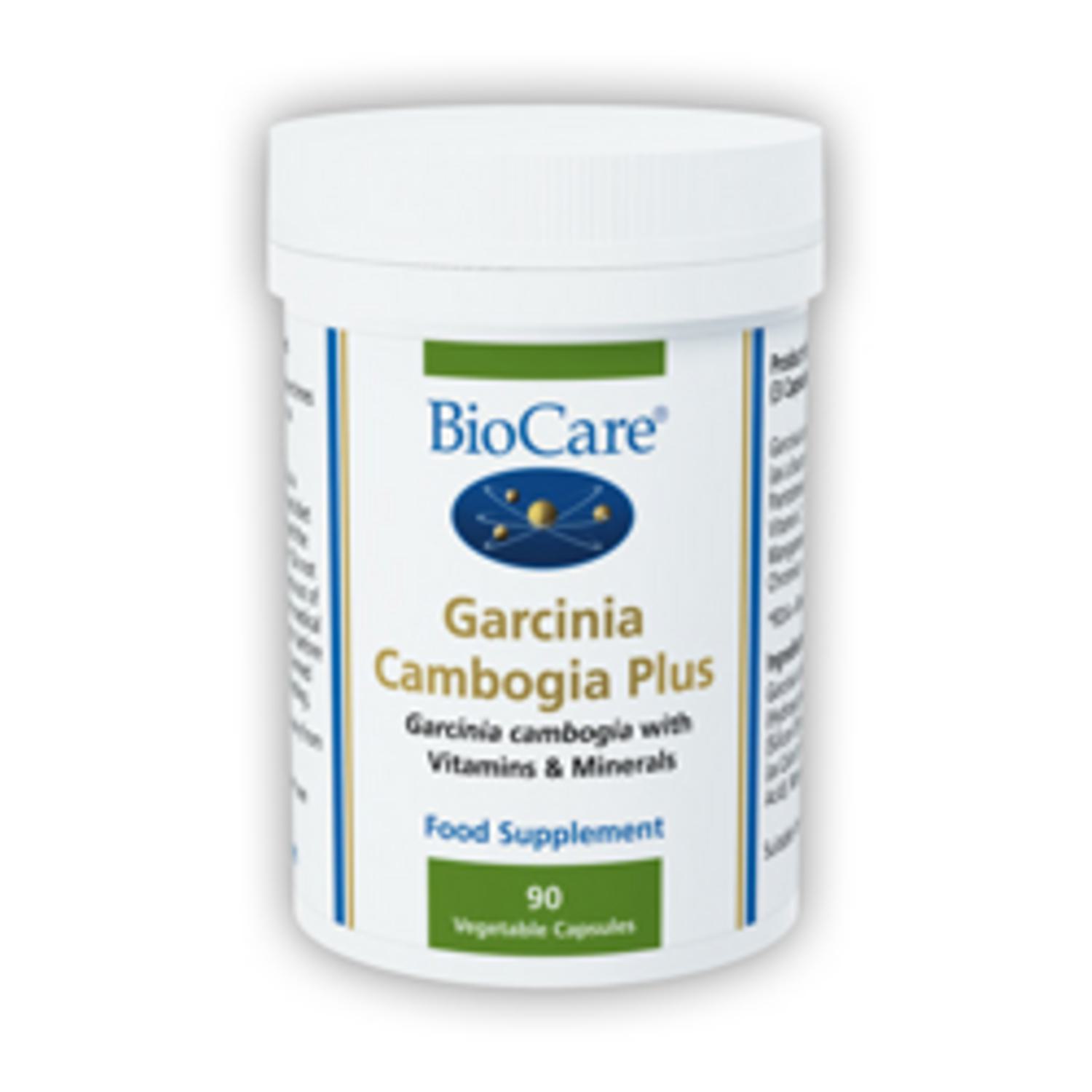 BioCare Garcinia Cambogia Plus Supplement 90vegcaps