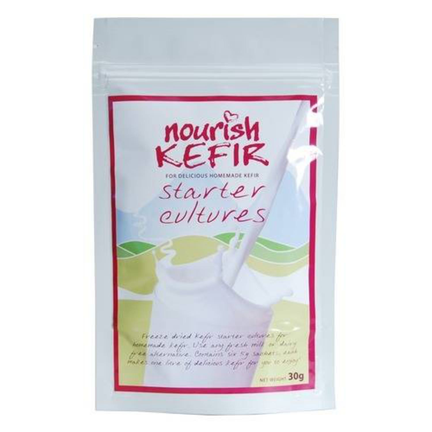 Kefir Starter Culture in 6X5g pack from Nourish