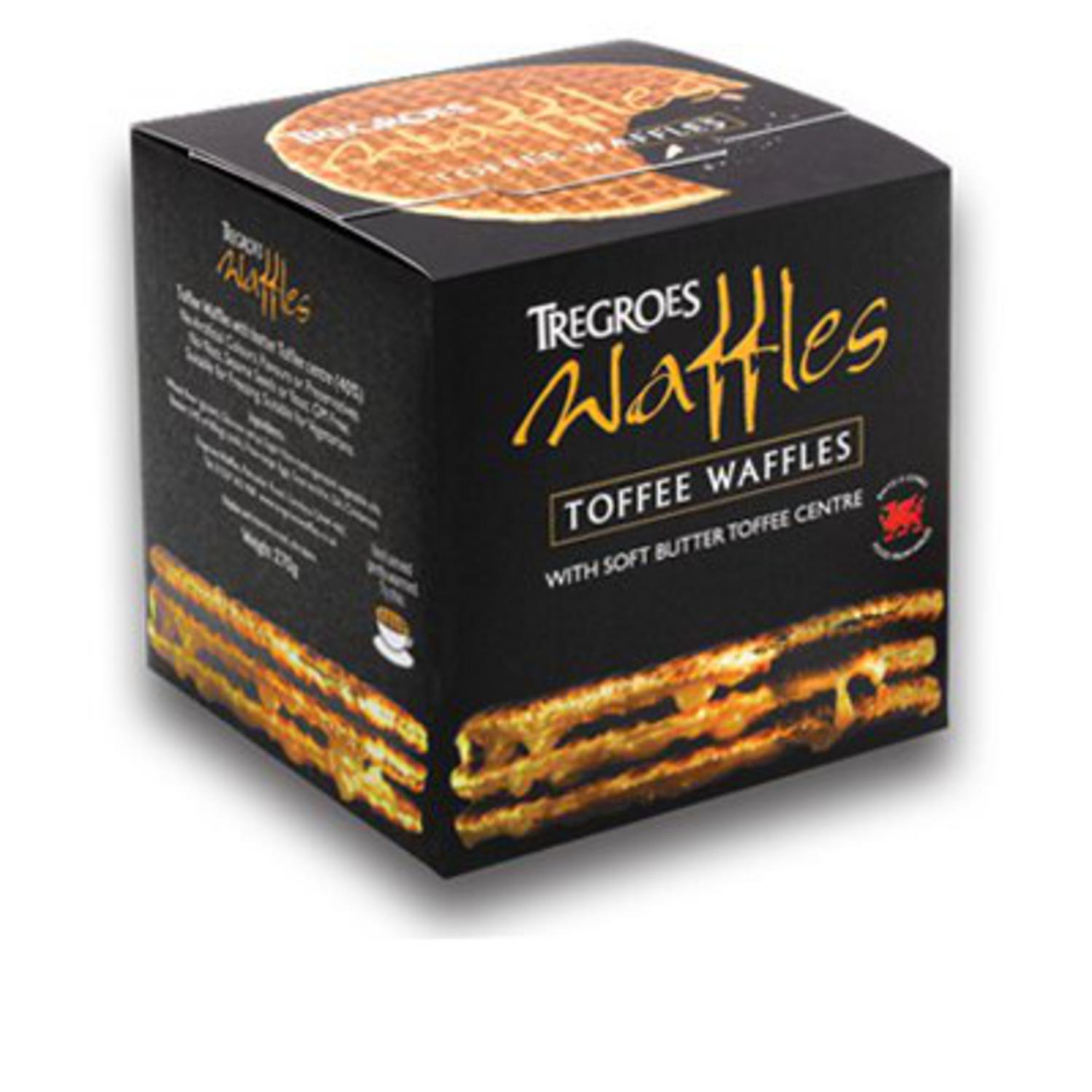 Butter Toffee Waffles in 8pack from Tregroes