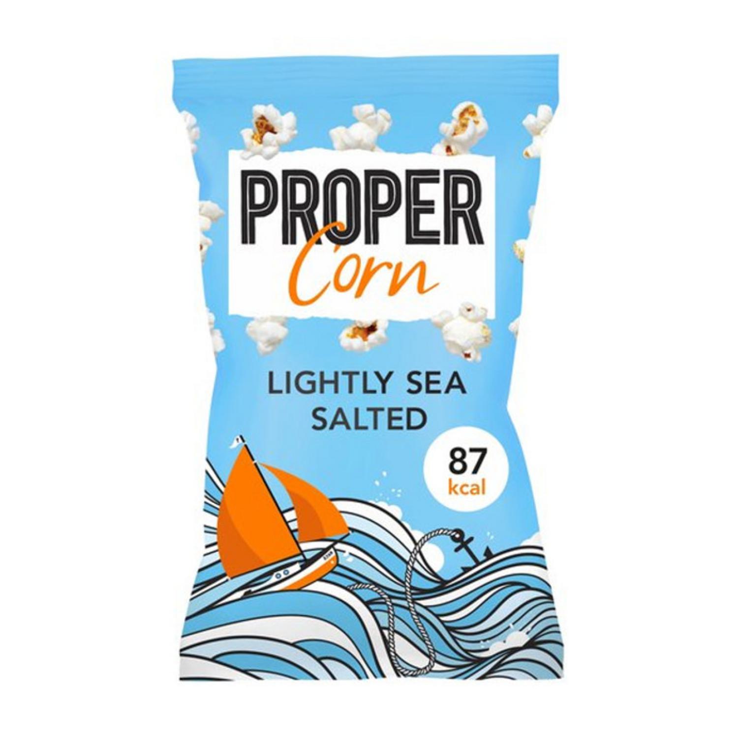 Fiery Worcester Sauce and SunDried Tomato Popcorn in 20g from Propercorn
