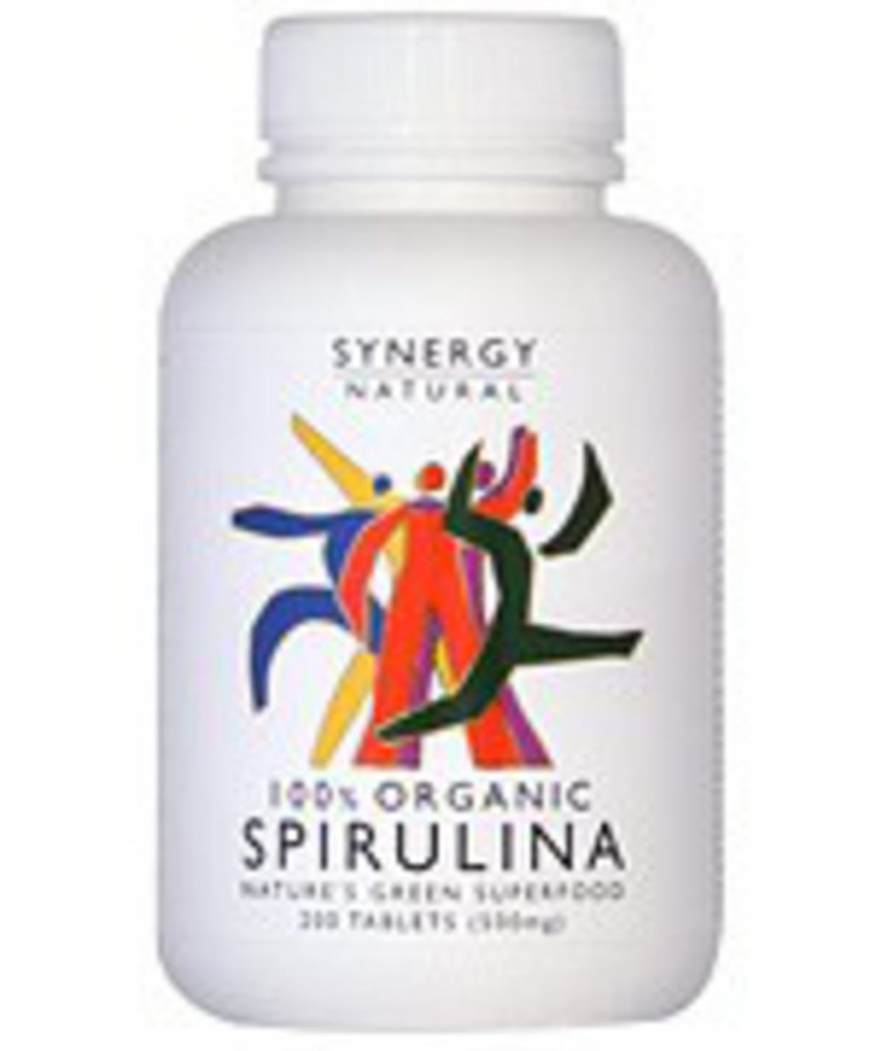 organic spirulina in 200tabs from synergy natural organic spirulina in 200tabs from synergy natural