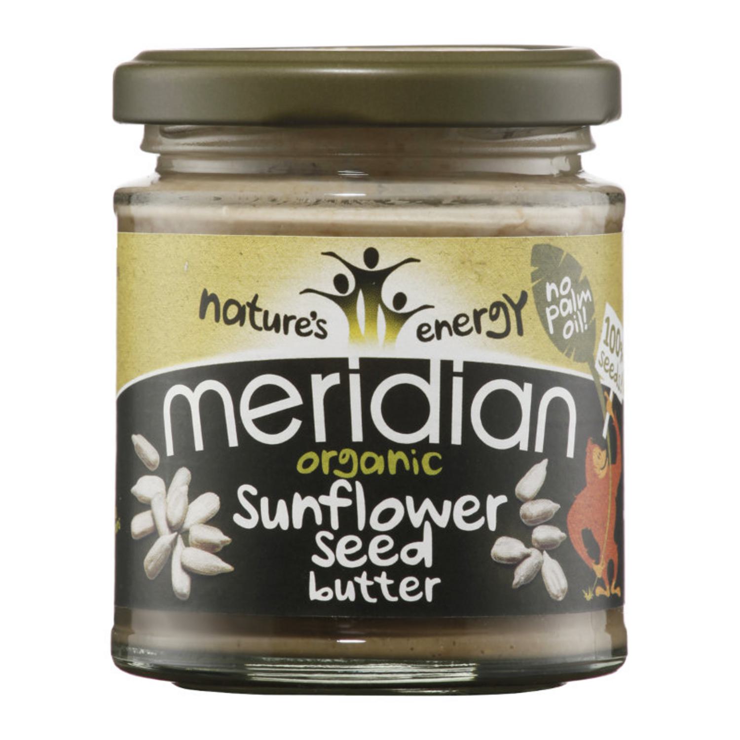 Organic Smooth Sunflower Seed Spread in 170g from Meridian