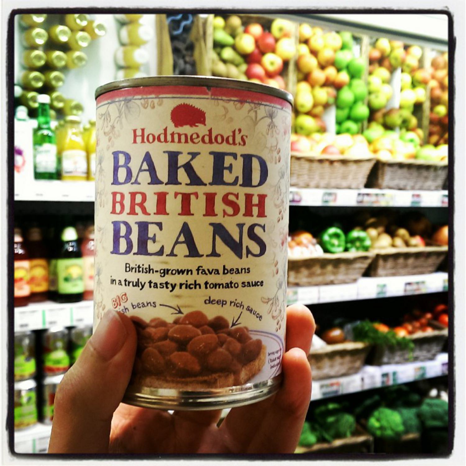 British Baked Beans in 400g from Hodmedod's