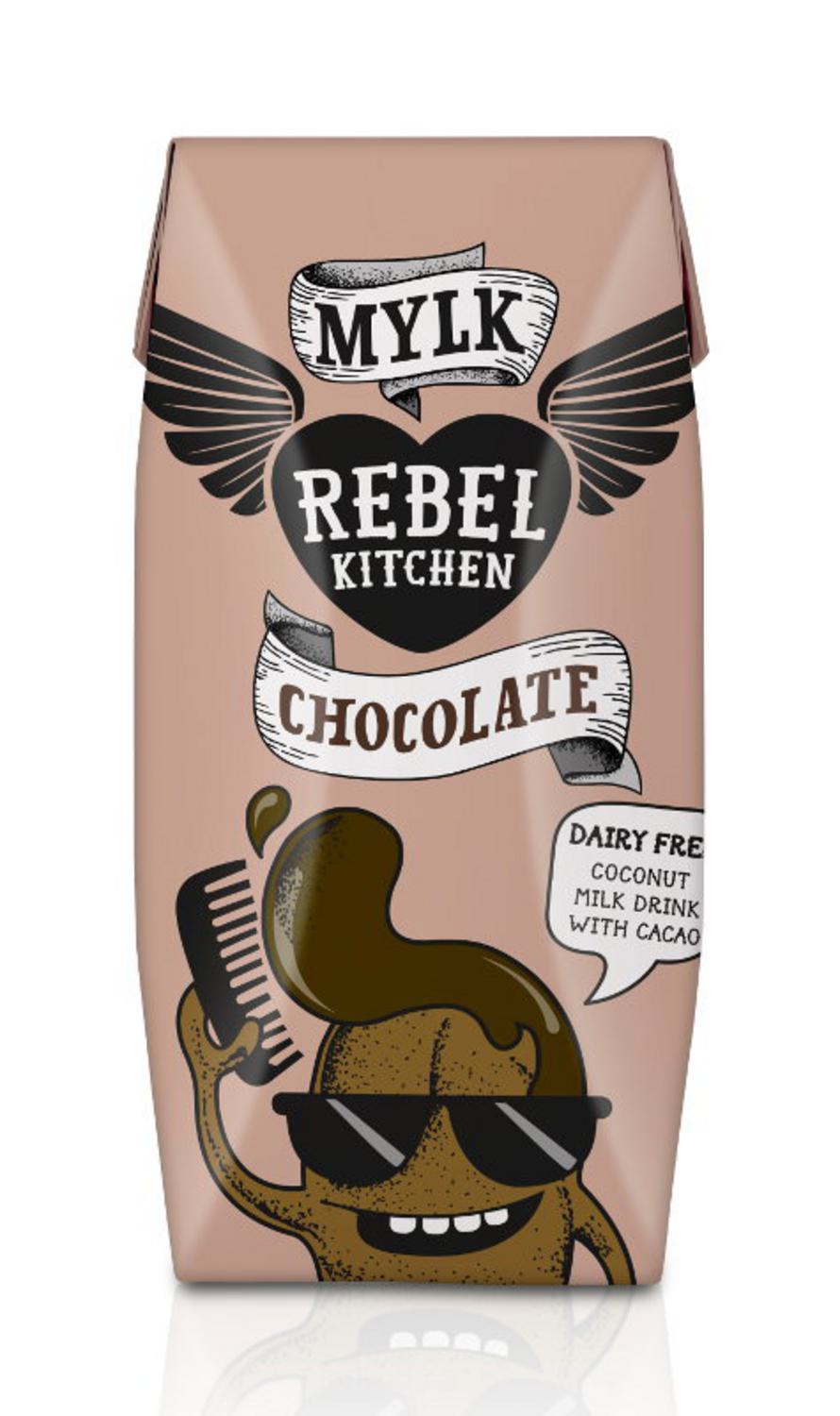 Rebel Kitchen Whole Mylk chocolate coconut milk dairy free in 250ml from rebel kitchen Rebel Kitchen Whole Mylk chocolate coconut milk dairy free in 250ml from rebel kitchen