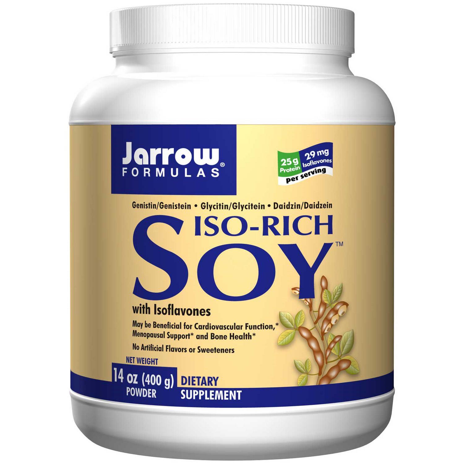 Isoflavones Rich Soy Protein in 400g tub from Jarrow Formulas