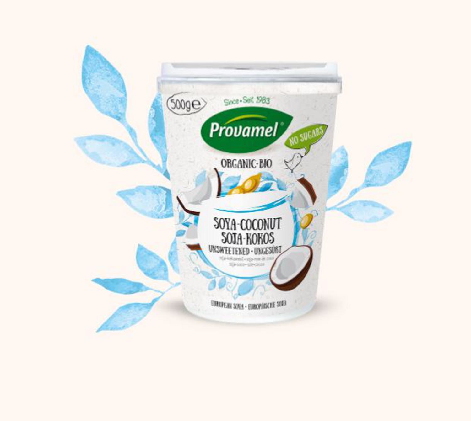 Organic Coconut Soya Yoghurt in 500g from Provamel