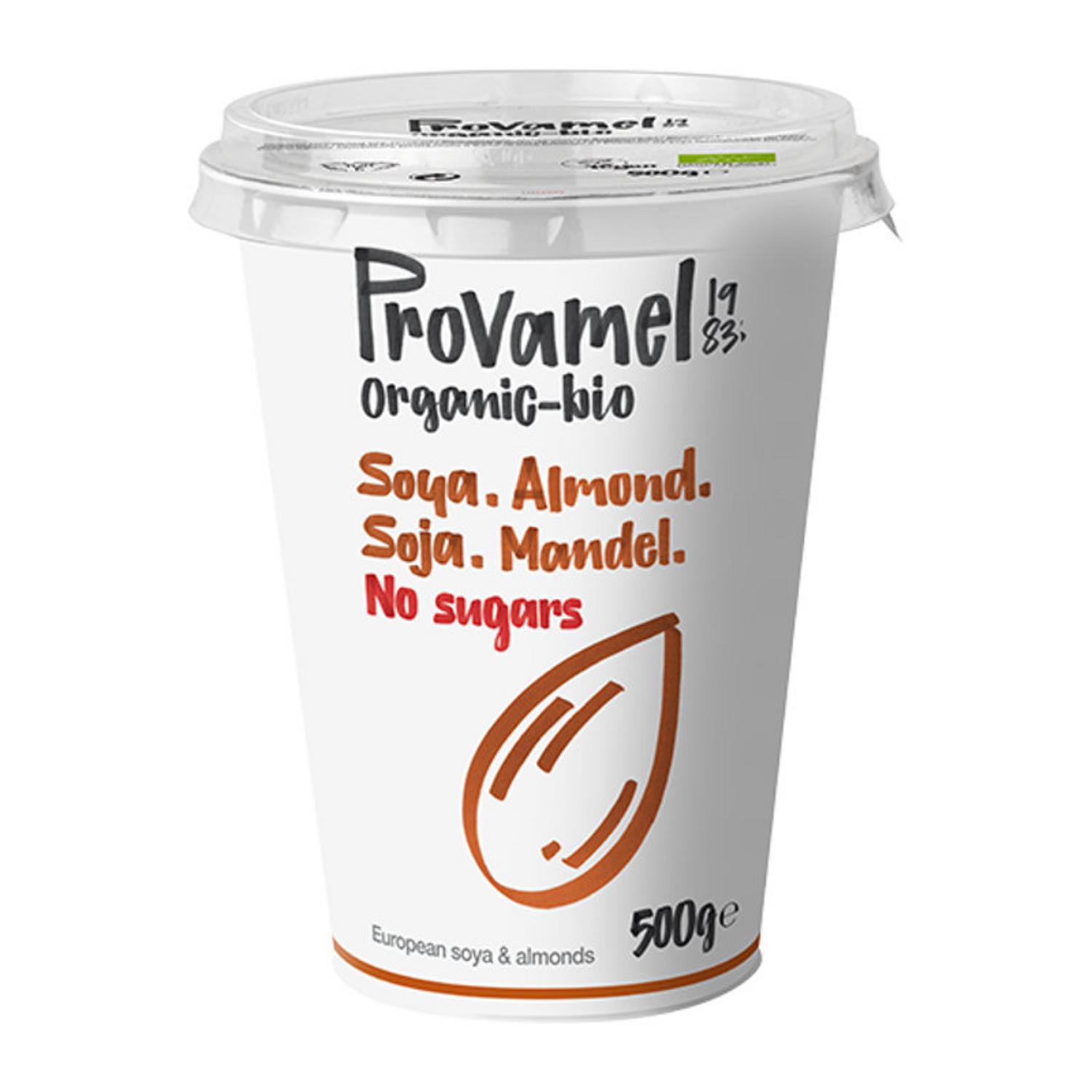 Organic Almond Soya Yoghurt in 500g from Provamel