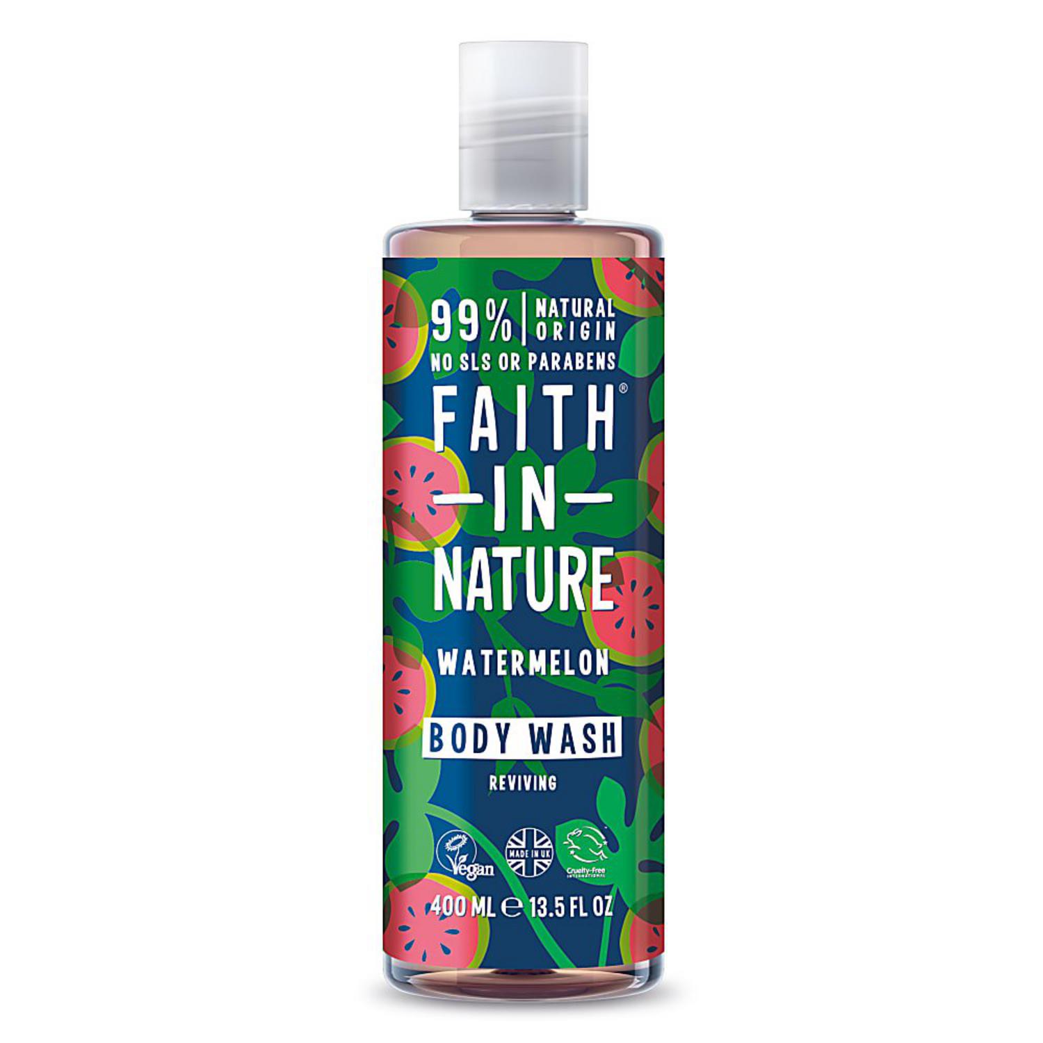 Watermelon Bath and Shower Gel in 400ml from Faith In Nature