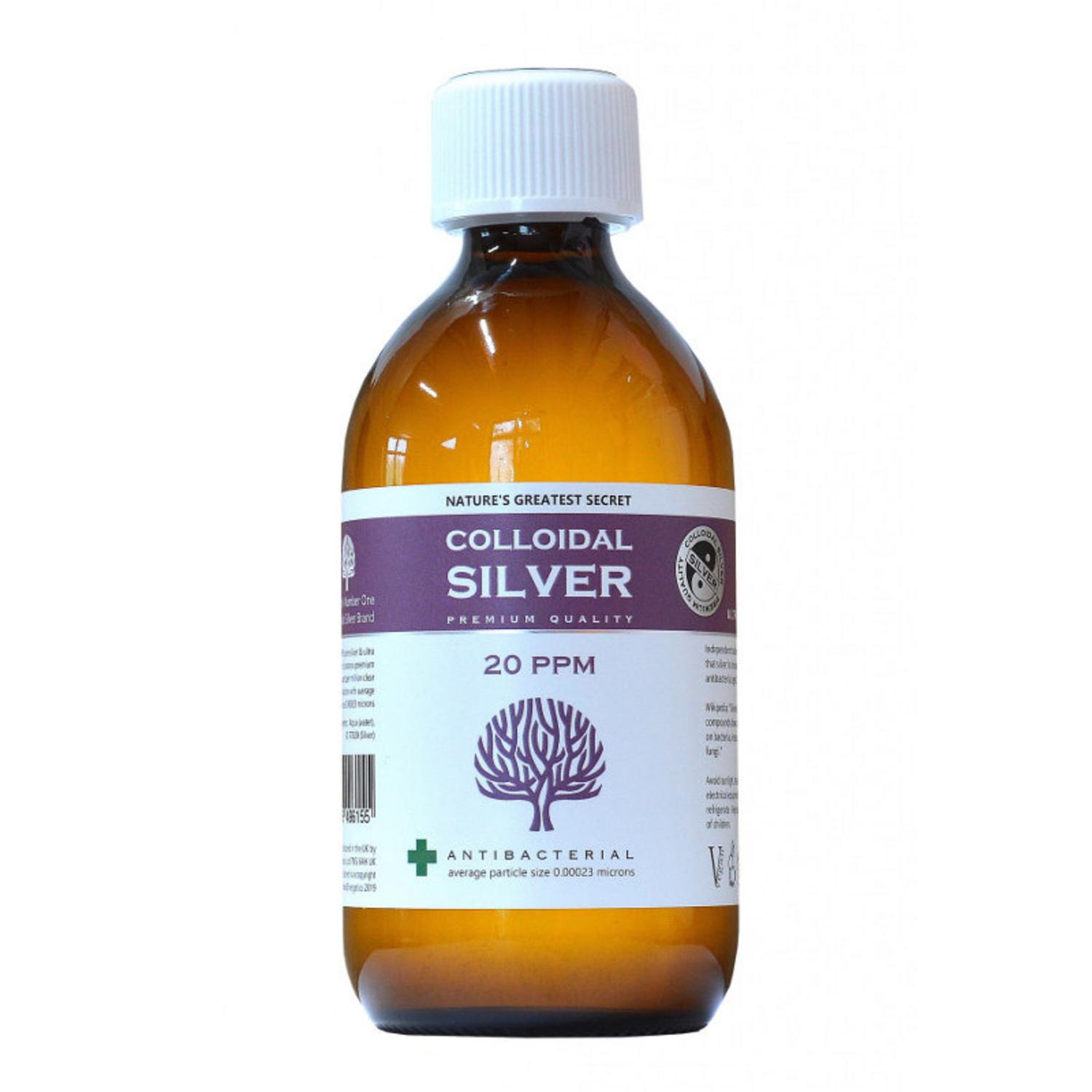 Enhanced Colloidal Silver 20ppm in 300ml bottle from Nature's Greatest