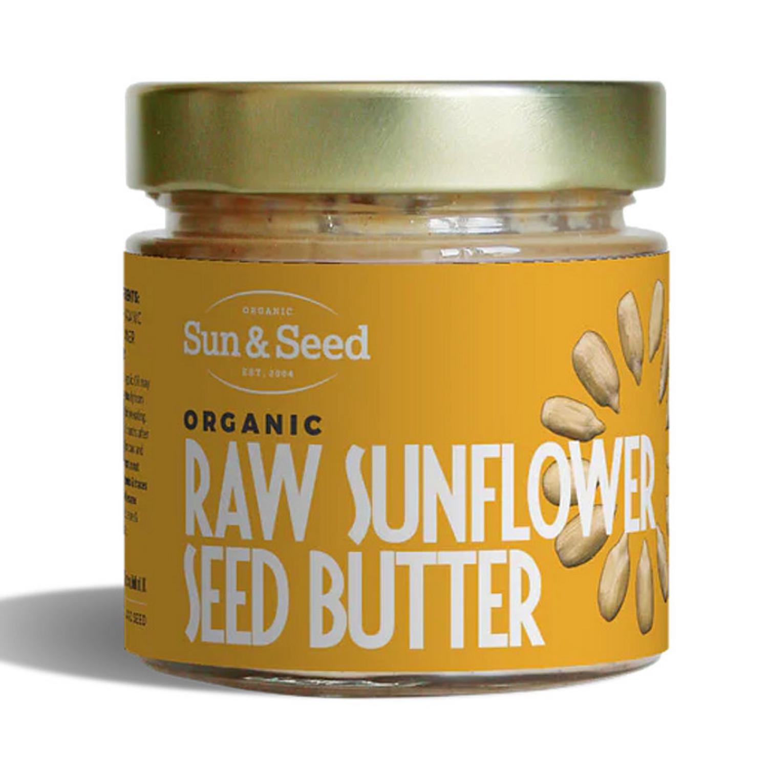 Organic Raw Sunflower Seed Butter in 250g from Sun and Seed