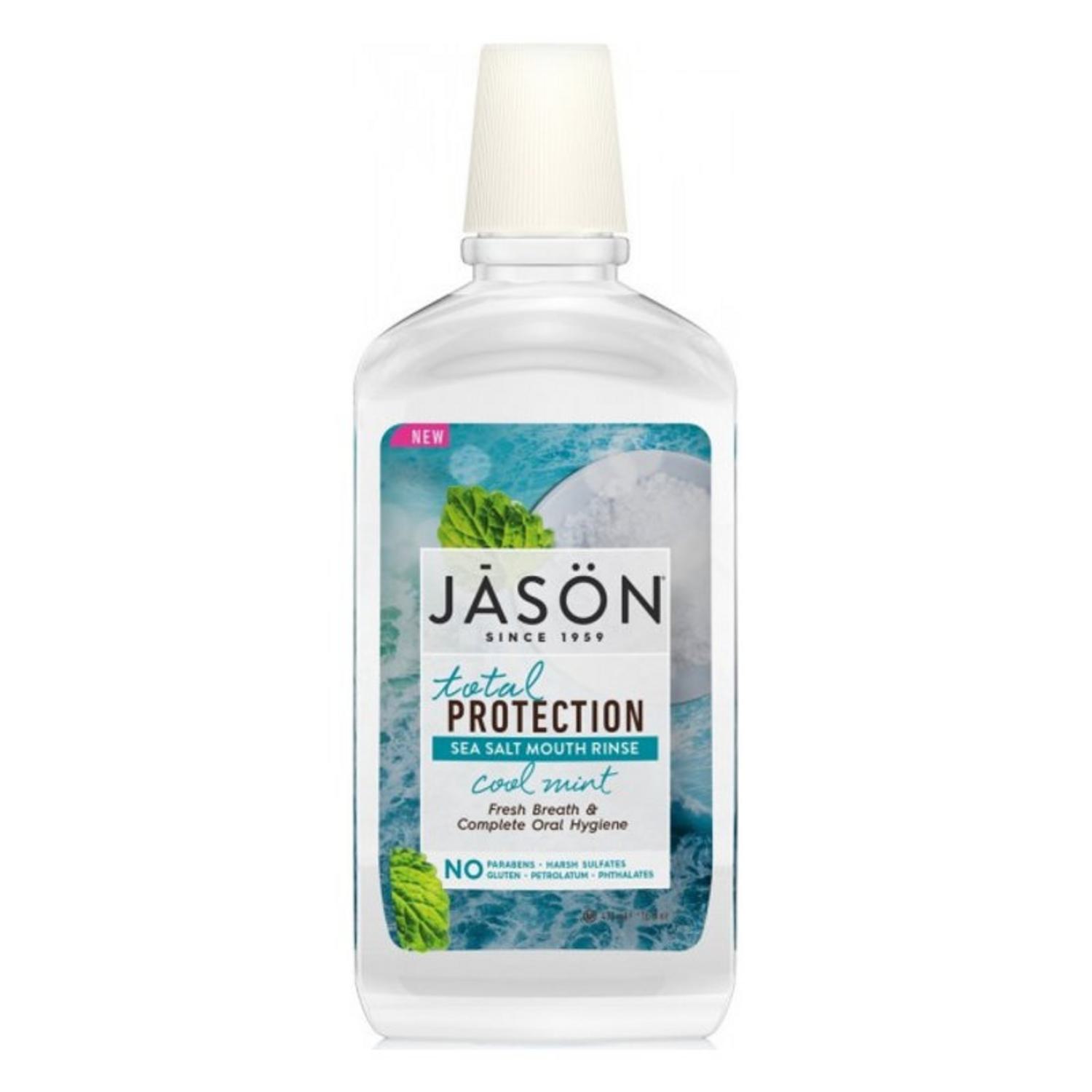 Total Protection Sea Salt Mouthwash in 474ml from Jason