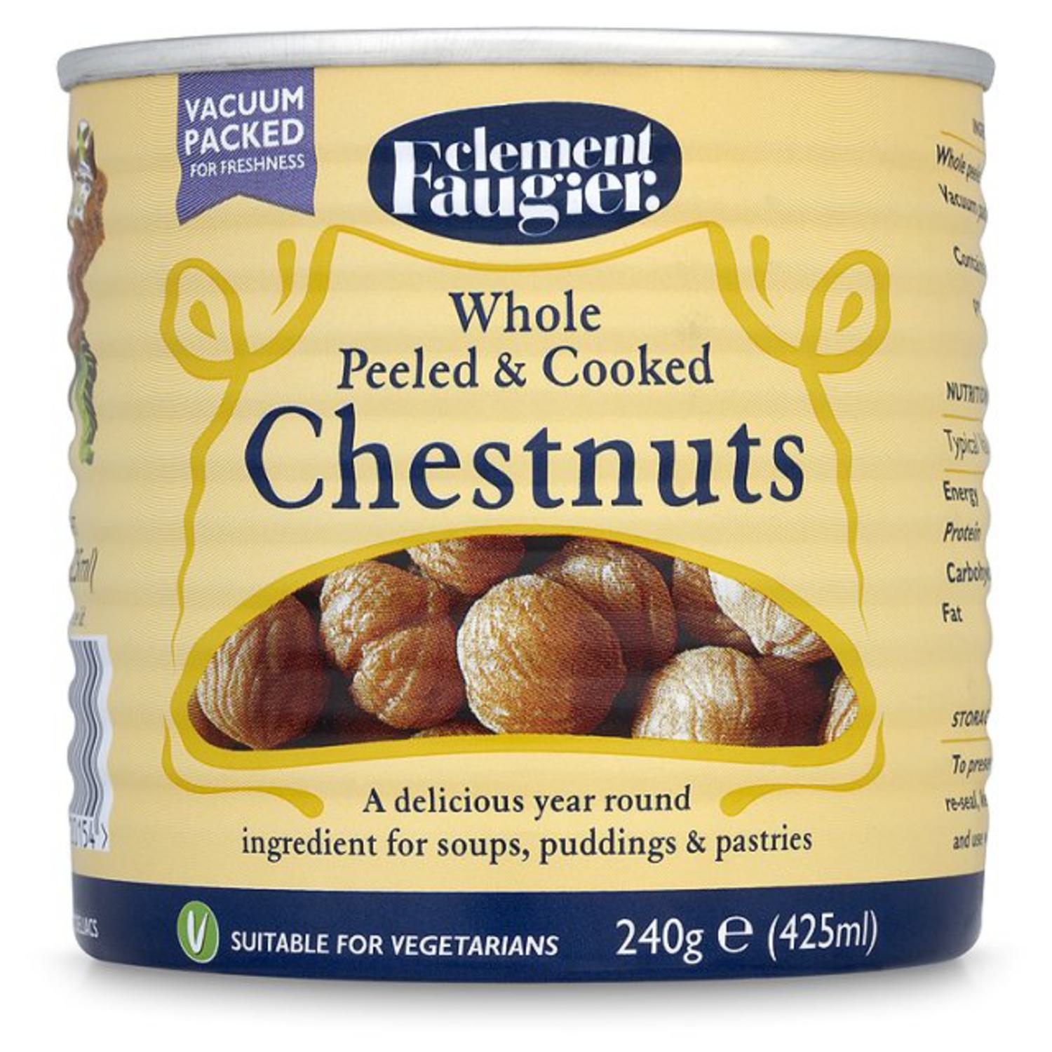 Chestnuts Whole in 240g from Clement Faugier