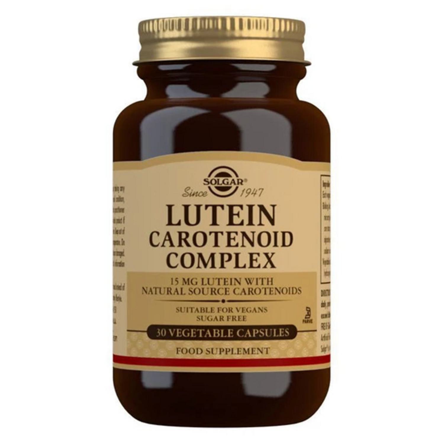 Lutein Carotenoids Complex 15mg in 30tabs from Solgar