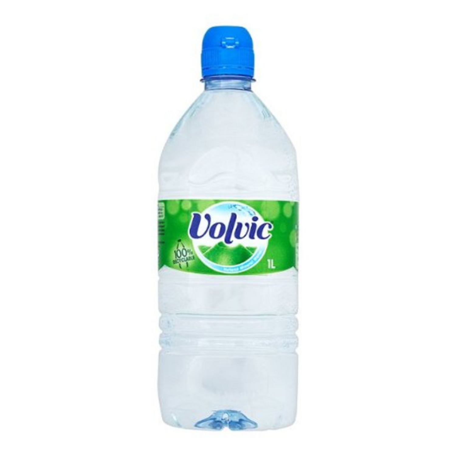 Still Mineral Water Sports Bottle in 1l from Volvic
