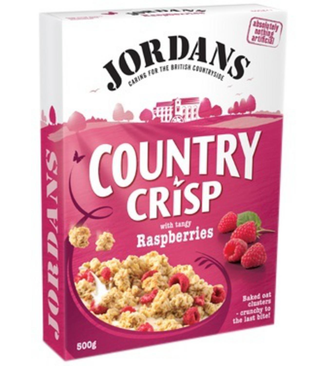 Country Crisp Country Crisp Raspberry Cereal in 500g from Jordans