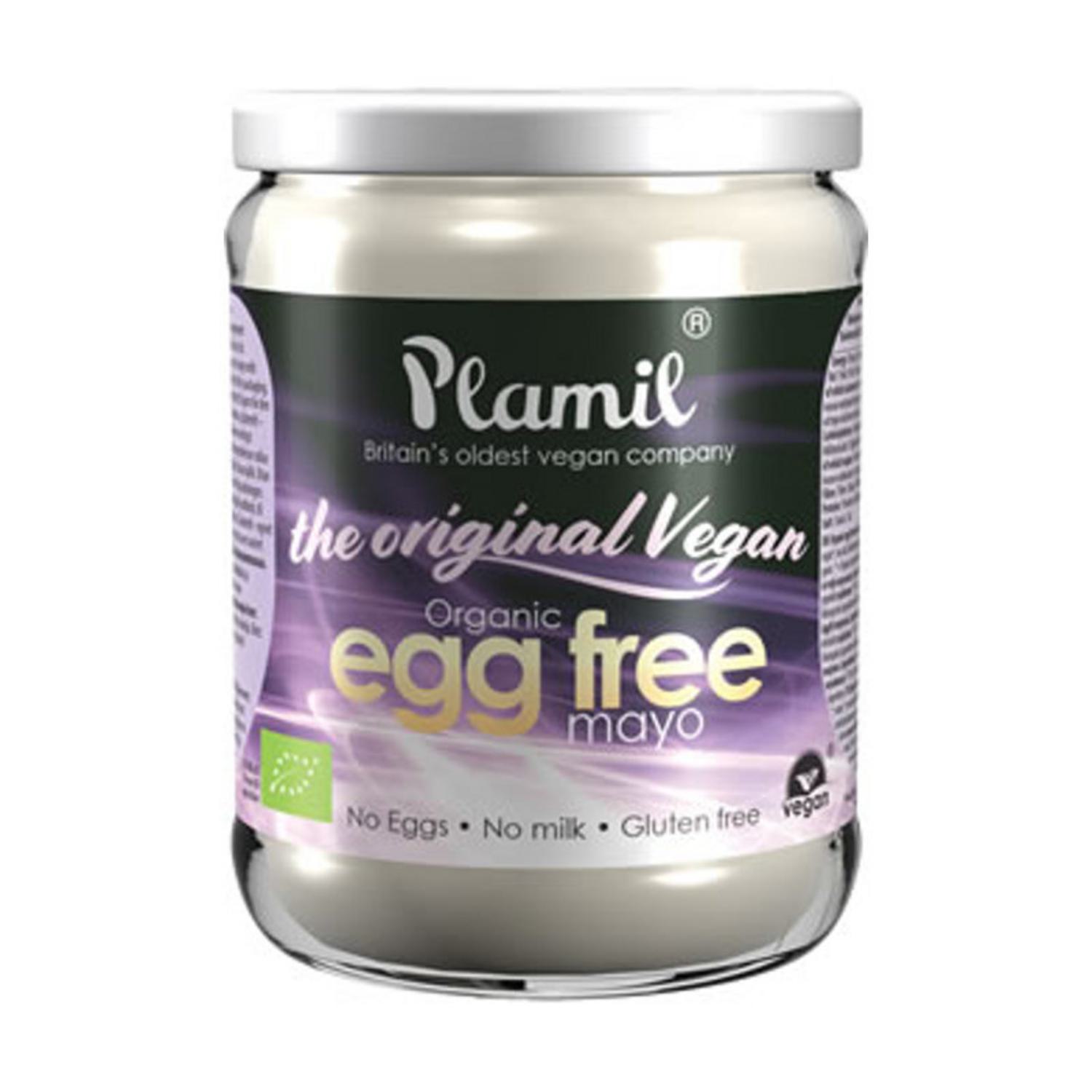Organic Plain Mayonnaise in 315g from Plamil Foods Ltd