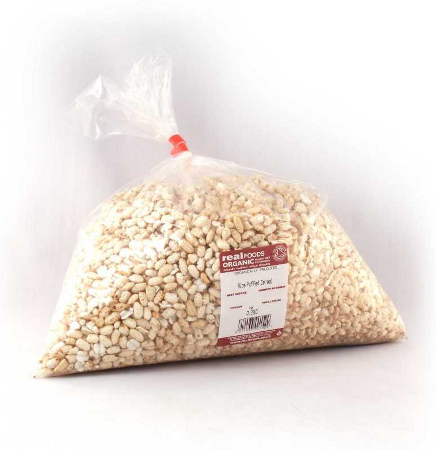 Organic Rice Puffed Cereal from Real Foods Buy Bulk Wholesale Online