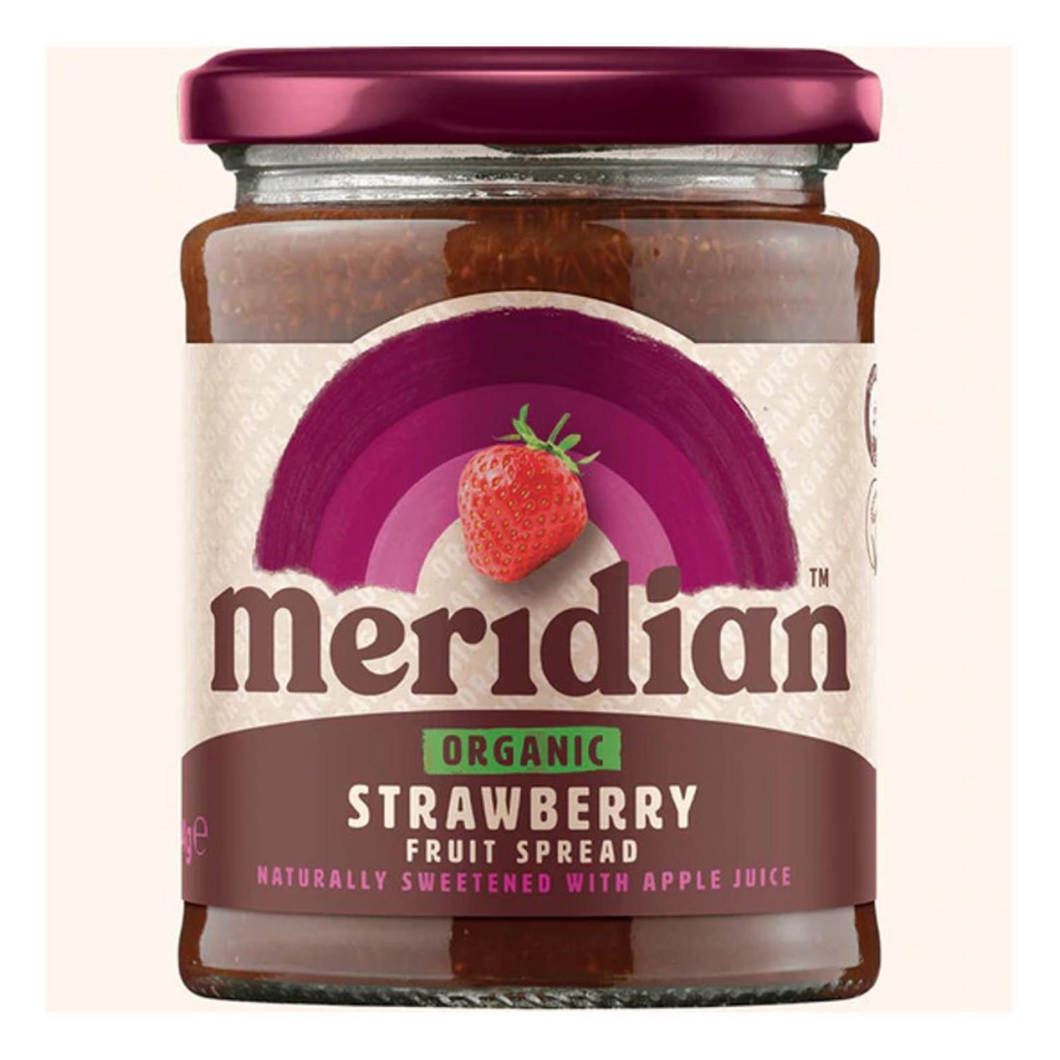 Organic Strawberry Fruit Spread in 284g from Meridian
