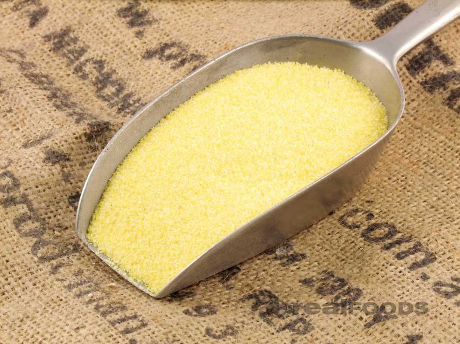 Organic Maize Meal from Real Foods Buy Bulk Wholesale Online