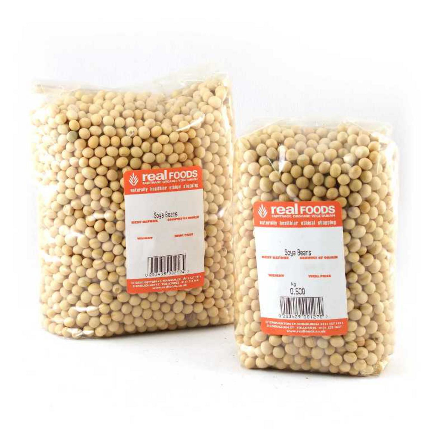 Soya Beans from Real Foods Buy Bulk Wholesale Online