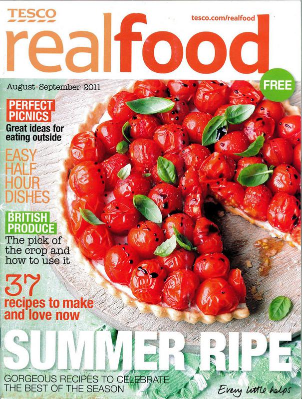 Tesco Realfood Magazine Cover