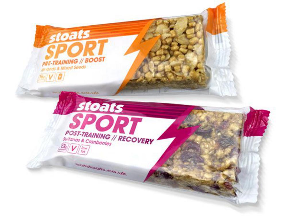 Stoats Sports Bars for Gold Standard Nutrition