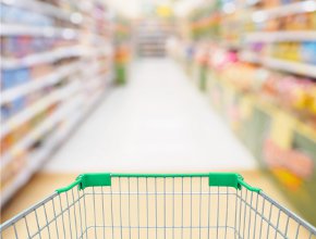 In store aisle picture from Real Foods