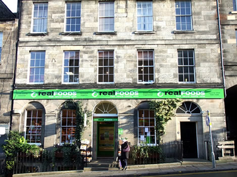 Modern Real Foods shop front