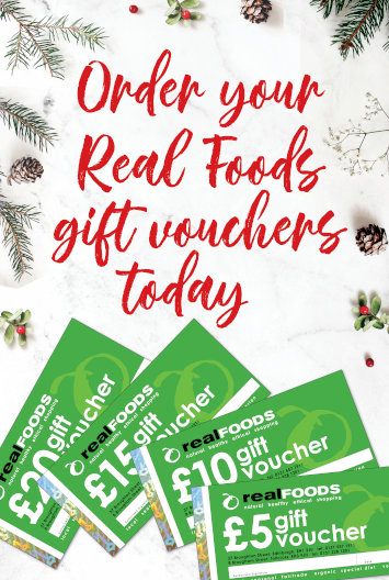 A banner saying Buy Your Gift Vouchers