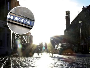 Street view of Broughton Street, Edinburgh