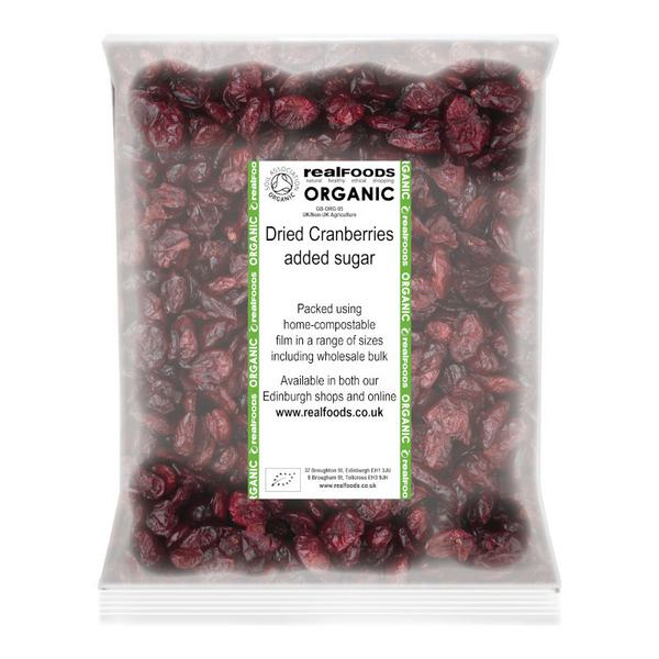 Dried Cranberries added sugar, ORGANIC image 2