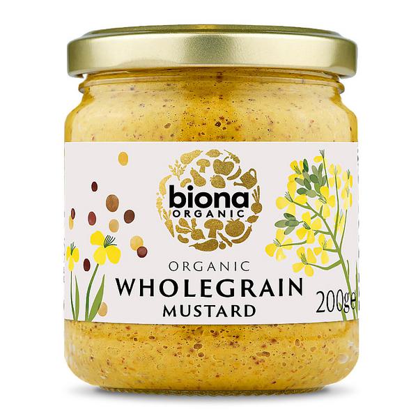Wholegrain Mustard Vegan, ORGANIC