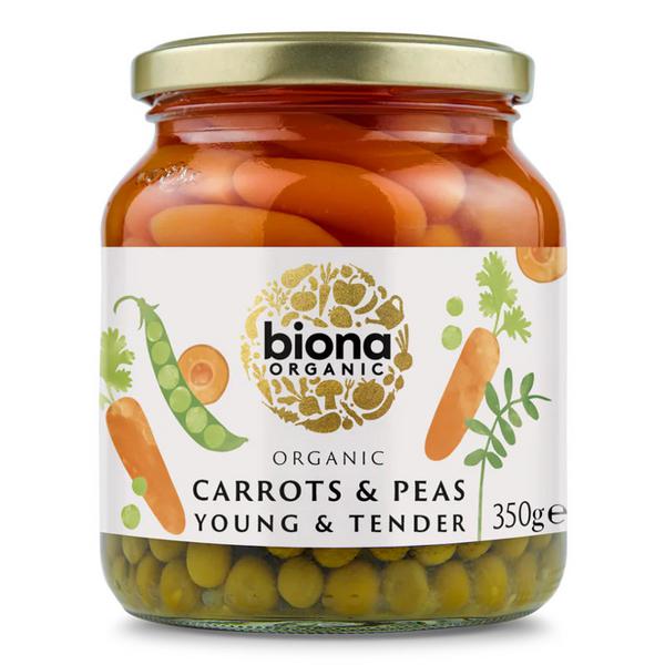 Garden Peas With Carrots ORGANIC
