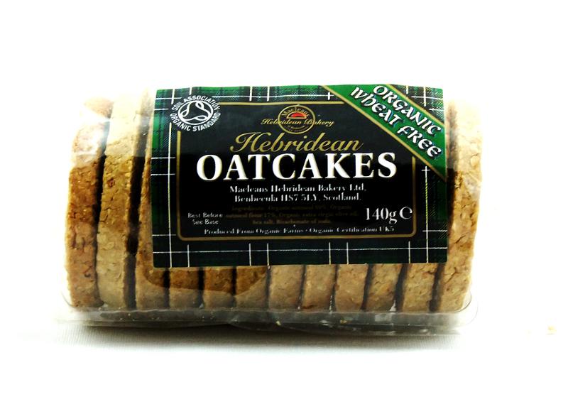 Hebridean Oatcakes 5x5cm no added sugar, wheat free, ORGANIC
