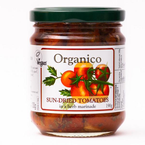 Sun-Dried Tomatoes in Herb Marinade ORGANIC