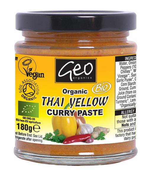 Yellow Curry Paste Thailand ORGANIC